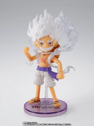 Monkey D. Luffy Gear 5 One Piece World Collectable Figure x S.H Figuarts