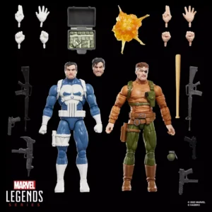 Punisher & Nick Fury Gamerverse Marvel Legends Series