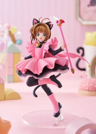 Sakura Kinomoto Black Cat Costume Ver Cardcaptor Sakura Pop Up Parade L