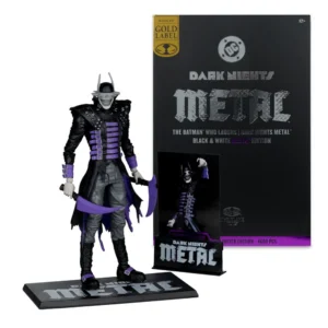 The Batman Who Laughs Black & White Accent Edition DC Multiverse